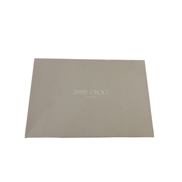 JIMMY CHOO Eleaphe Snake Print Leather Heels Size 36.5 / 6.5 - Picture 7 of 7